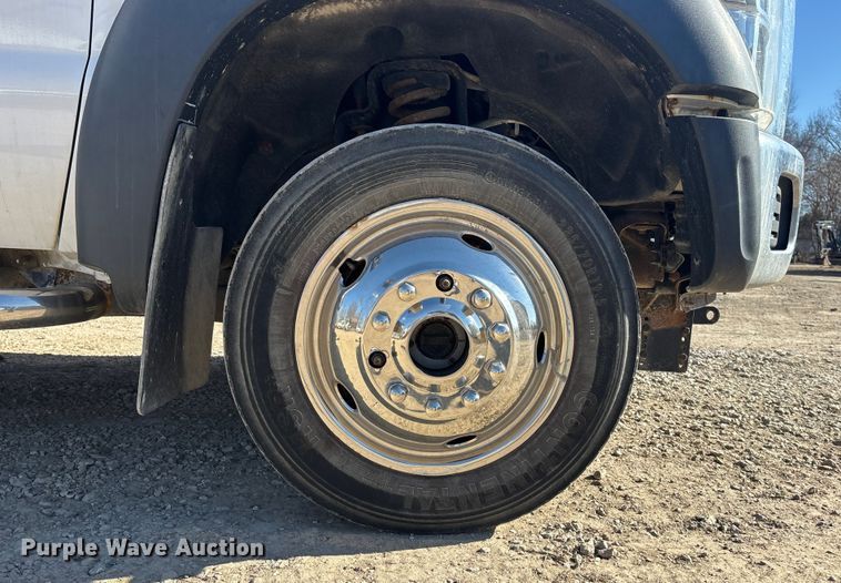 image for item FO3570 2014 Ford F450 dump flatbed truck