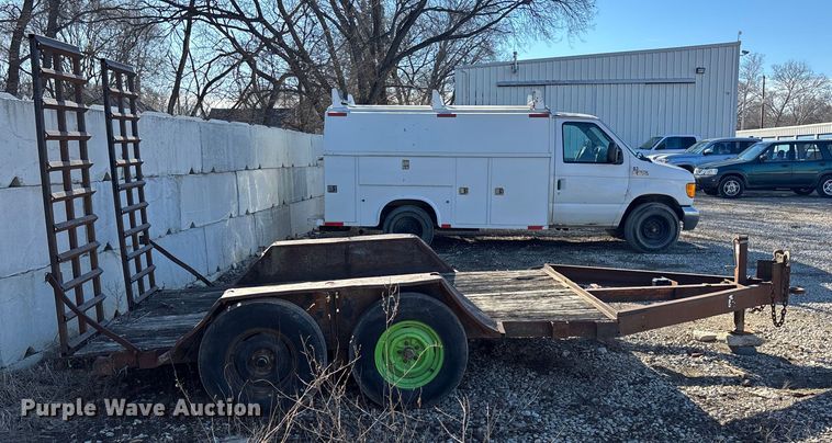 image for item FO3572 1983 Shop built equipment trailer