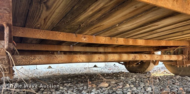 image for item FO3572 1983 Shop built equipment trailer