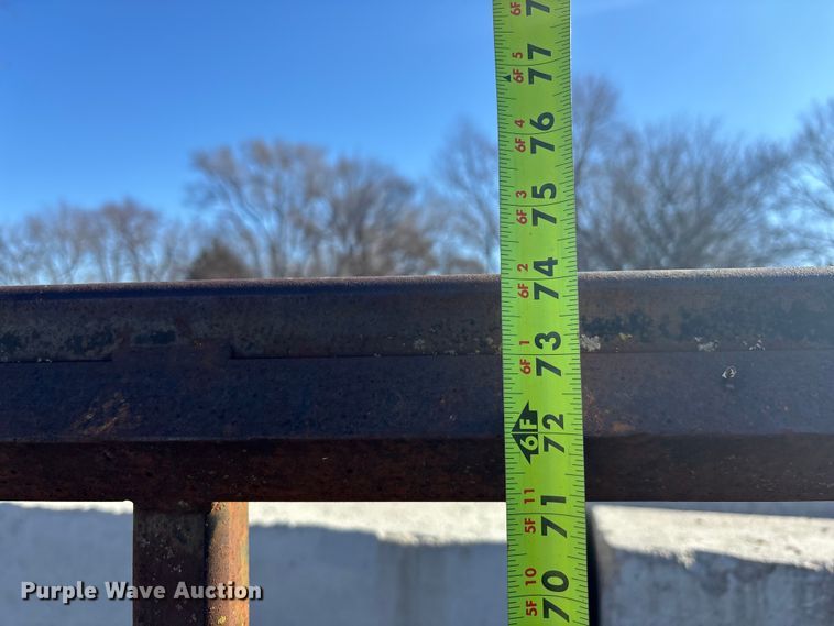 image for item FO3572 1983 Shop built equipment trailer