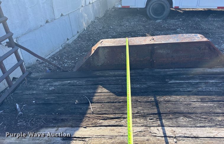 image for item FO3572 1983 Shop built equipment trailer