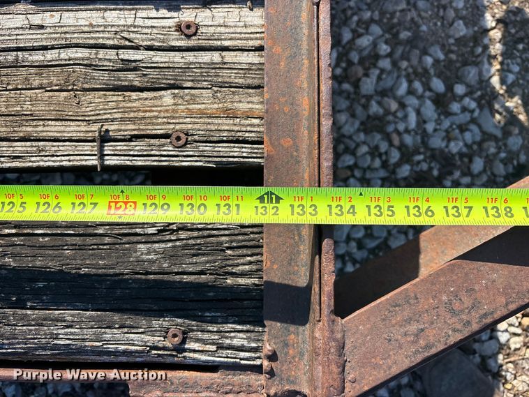 image for item FO3572 1983 Shop built equipment trailer