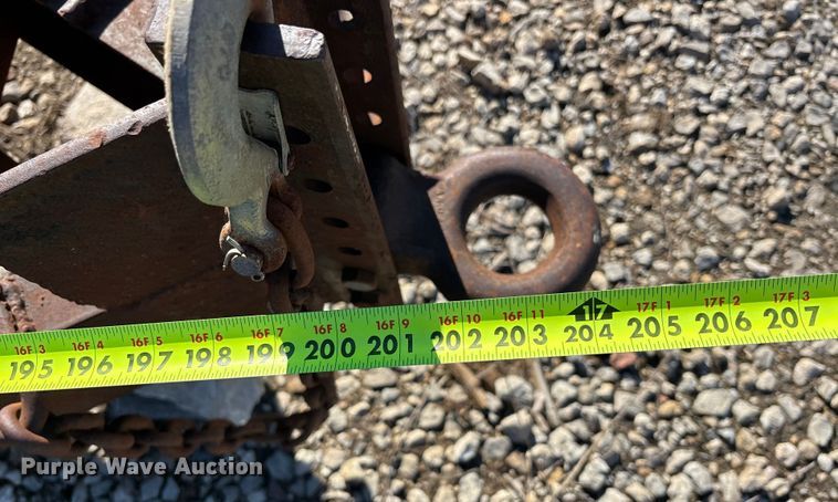 image for item FO3572 1983 Shop built equipment trailer