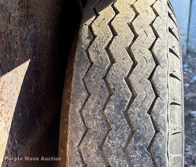 image for item FO3572 1983 Shop built equipment trailer