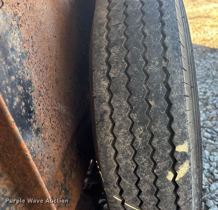 image for item FO3572 1983 Shop built equipment trailer