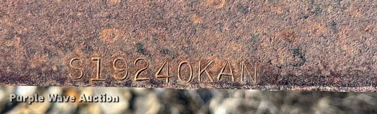 image for item FO3572 1983 Shop built equipment trailer