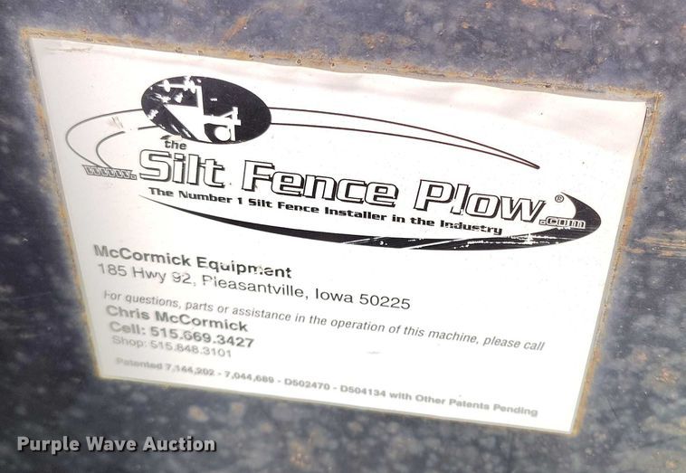 image for item IH9443 McCormick Equipment skid steer three point hitch