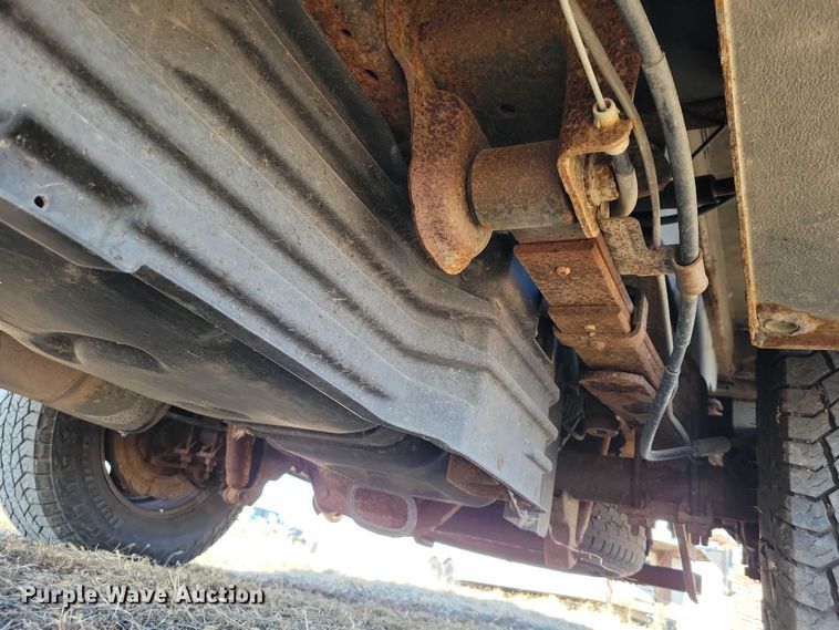 image for item NK9750 2013 Ford F350 Crew Cab utility bed pickup truck