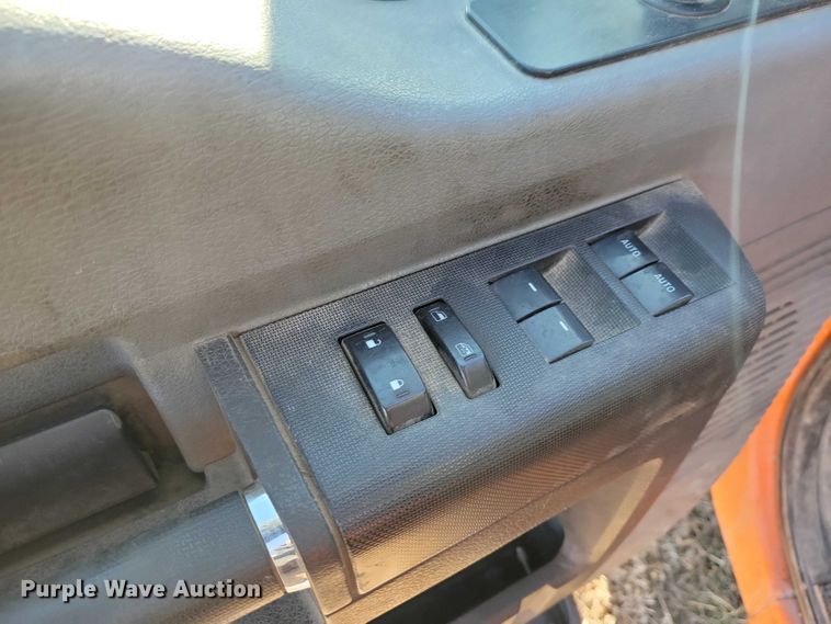 image for item NK9750 2013 Ford F350 Crew Cab utility bed pickup truck