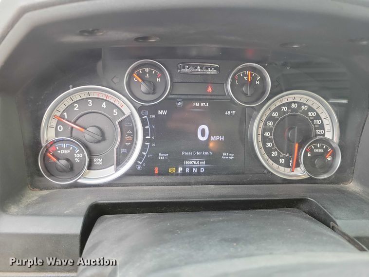 image for item NK9772 2014 Ram 3500 Crew Cab pickup truck