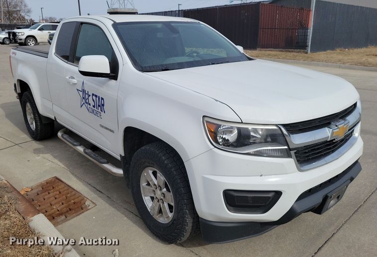 image for item NK9780 2016 Chevrolet Colorado Ext. Cab pickup truck