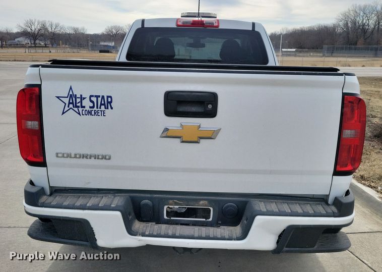 image for item NK9780 2016 Chevrolet Colorado Ext. Cab pickup truck