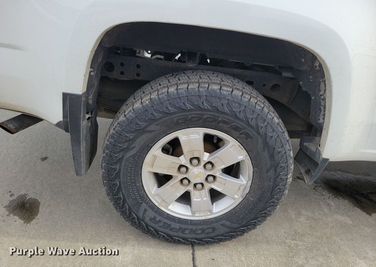 image for item NK9780 2016 Chevrolet Colorado Ext. Cab pickup truck