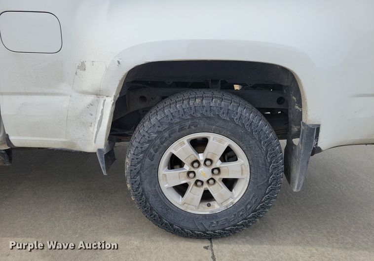 image for item NK9780 2016 Chevrolet Colorado Ext. Cab pickup truck