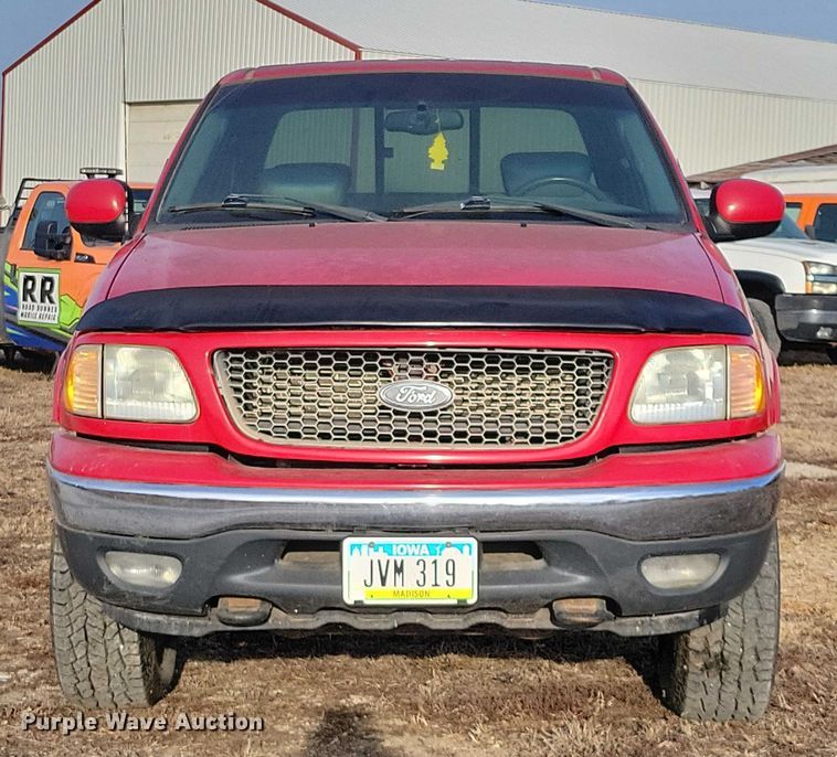 image for item NO9999 2001 Ford F150 Crew Cab pickup truck