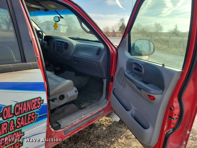 image for item NO9999 2001 Ford F150 Crew Cab pickup truck