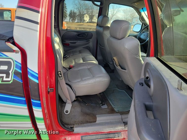 image for item NO9999 2001 Ford F150 Crew Cab pickup truck