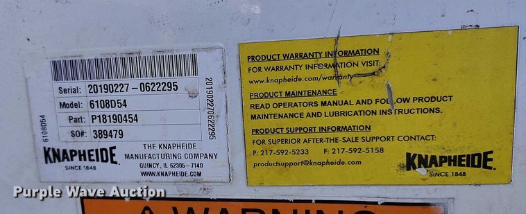 image for item YA1807 2019 Ford F350 Super Duty  utility bed pickup truck