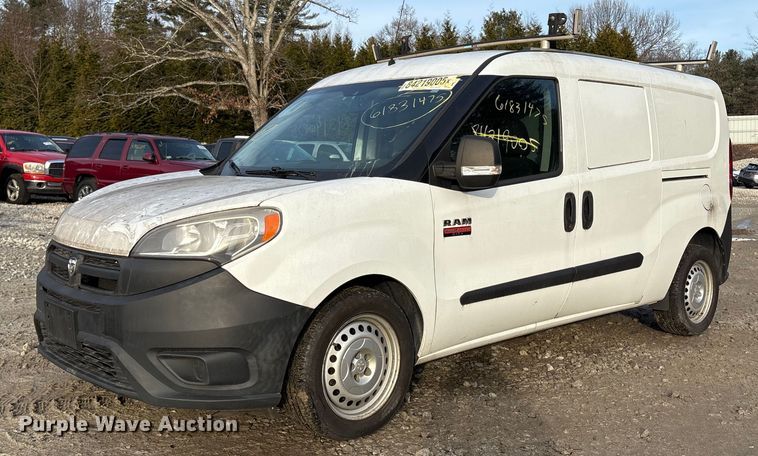 image for item YA1929 2017 RAM Promaster City van