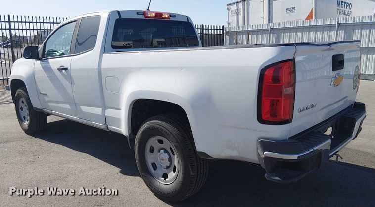 image for item YA2123 2017 Chevrolet Colorado Ext. Cab pickup truck