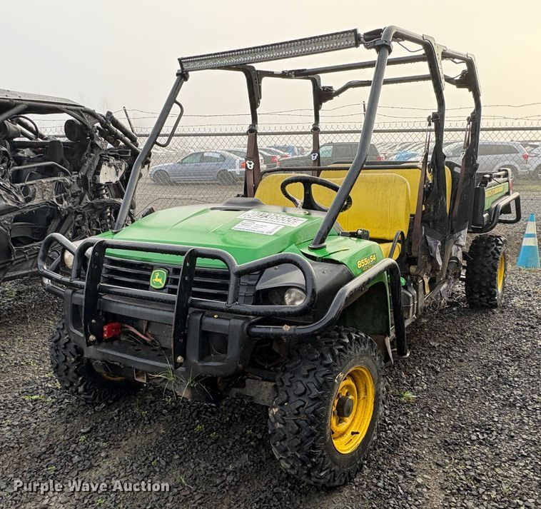 image for item YA2133 2017 John Deer Gator 855D S4 utility vehicle