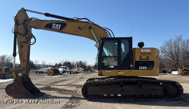 image for item DQ4233 2014 Caterpillar 328D LCR excavator