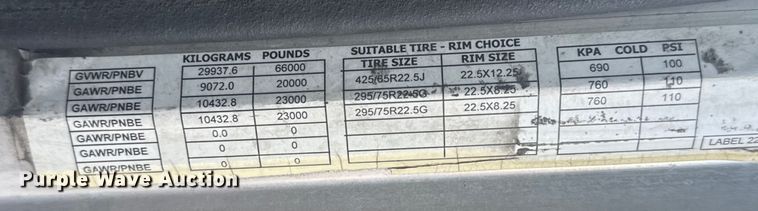 image for item DQ4254 2012 Peterbilt 388 vacuum truck