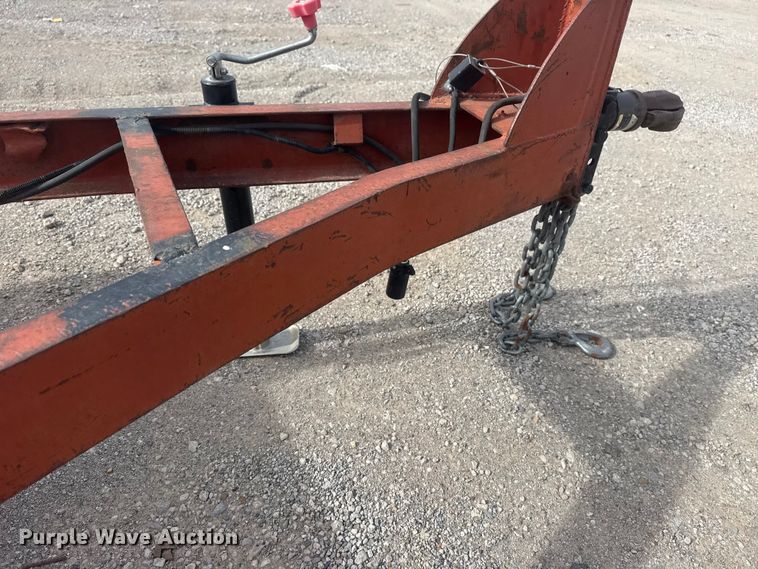 image for item DQ4344 1982 Belshe WB-1 tilt deck utility trailer