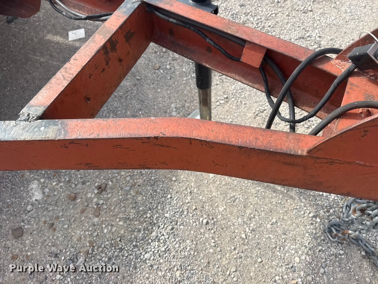 image for item DQ4344 1982 Belshe WB-1 tilt deck utility trailer