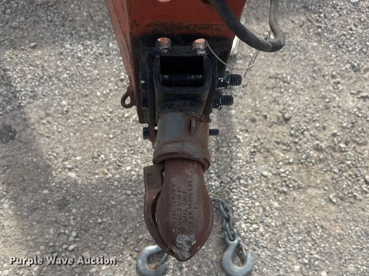 image for item DQ4344 1982 Belshe WB-1 tilt deck utility trailer