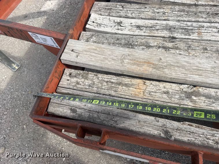 image for item DQ4344 1982 Belshe WB-1 tilt deck utility trailer