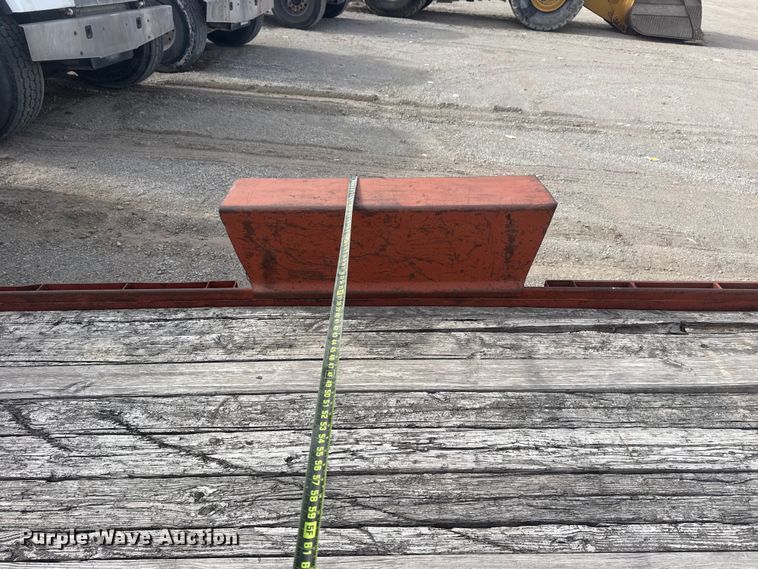 image for item DQ4344 1982 Belshe WB-1 tilt deck utility trailer