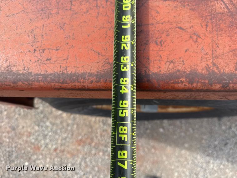 image for item DQ4344 1982 Belshe WB-1 tilt deck utility trailer