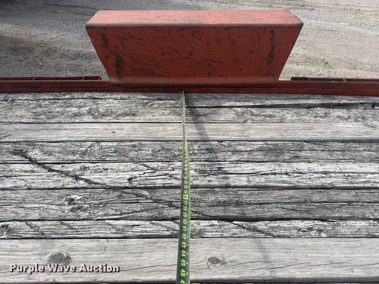 image for item DQ4344 1982 Belshe WB-1 tilt deck utility trailer