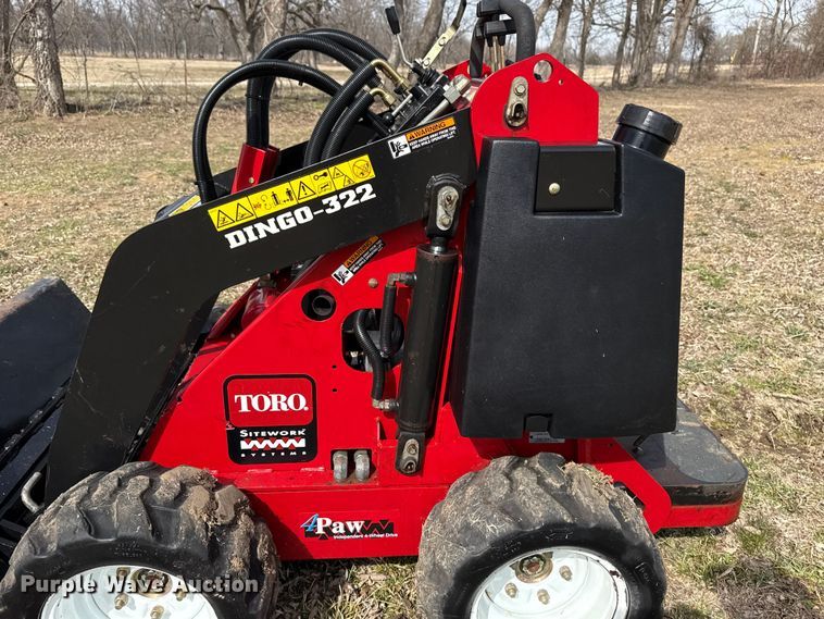 image for item DQ4350 Toro Dingo 322 compact utility loader