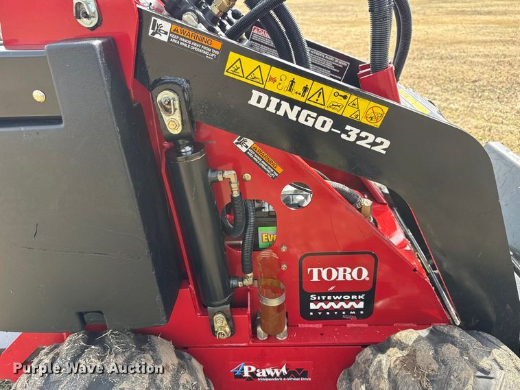 image for item DQ4350 Toro Dingo 322 compact utility loader