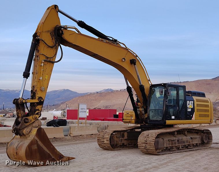 image for item DT0874 2016 Caterpillar 336F L excavator
