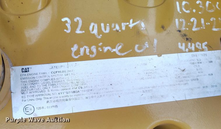 image for item DT0874 2016 Caterpillar 336F L excavator