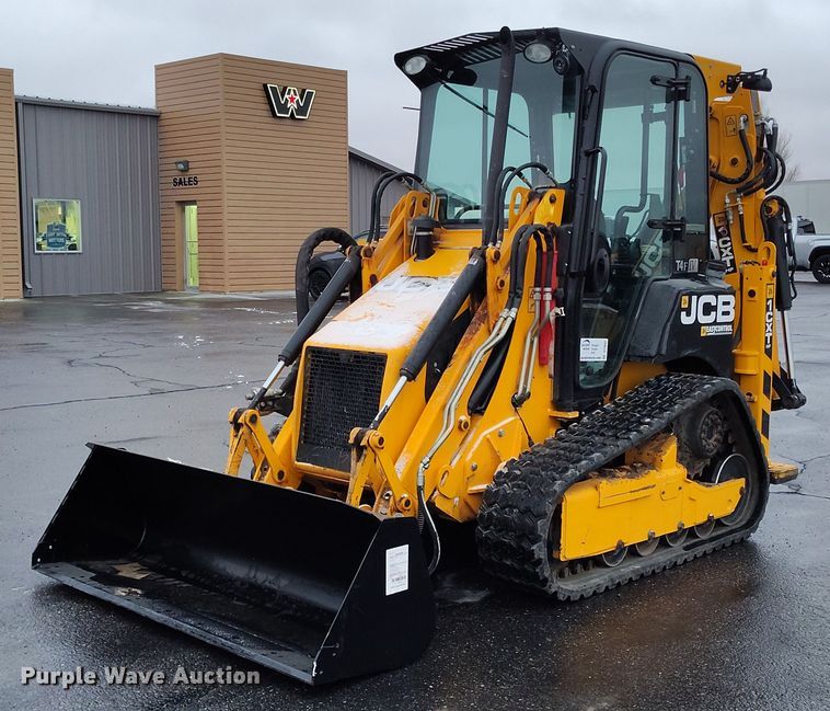 image for item DT0887 2019 JCB 1CXT HF compact tracked backhoe