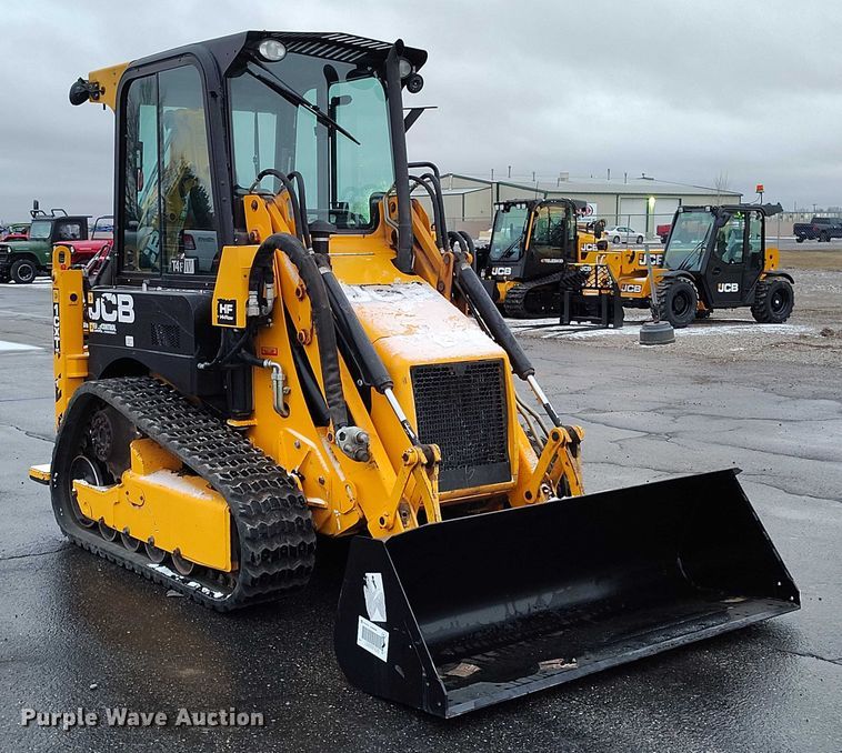 image for item DT0887 2019 JCB 1CXT HF compact tracked backhoe