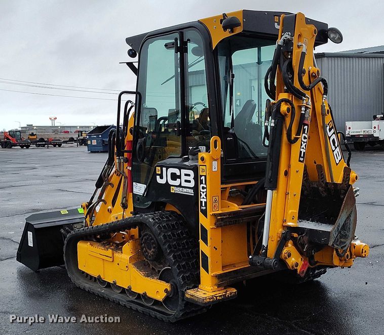 image for item DT0887 2019 JCB 1CXT HF compact tracked backhoe