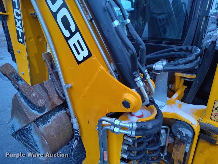 image for item DT0887 2019 JCB 1CXT HF compact tracked backhoe
