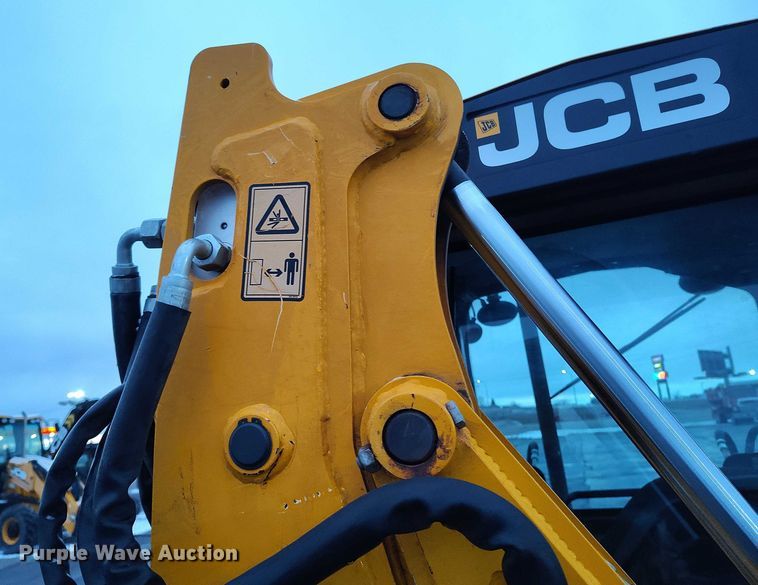 image for item DT0887 2019 JCB 1CXT HF compact tracked backhoe