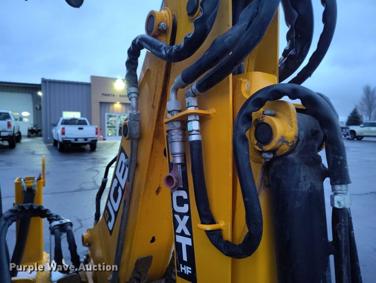 image for item DT0887 2019 JCB 1CXT HF compact tracked backhoe