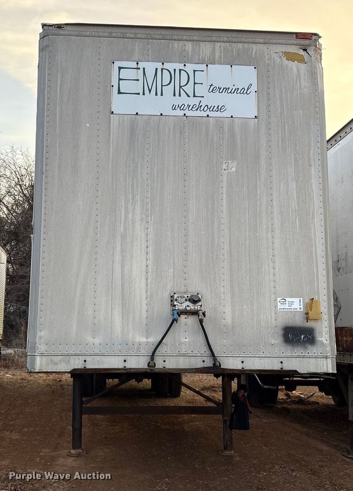 image for item DT4993 1980 Nabors dry van trailer