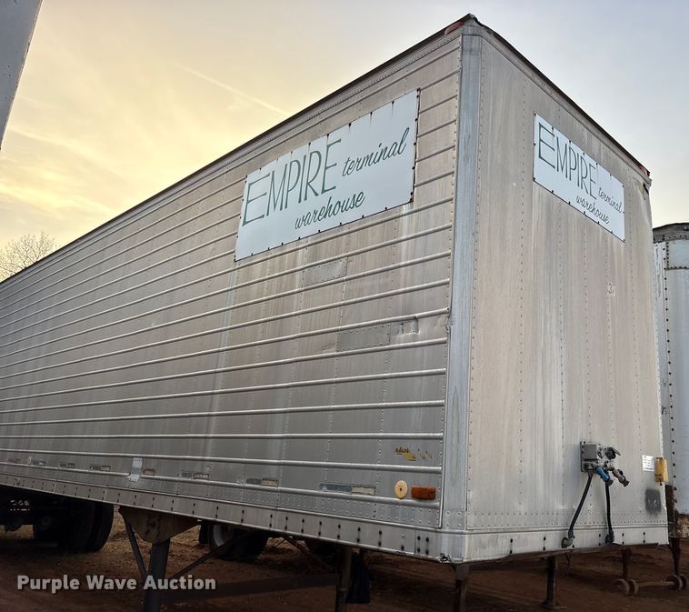 image for item DT4993 1980 Nabors dry van trailer