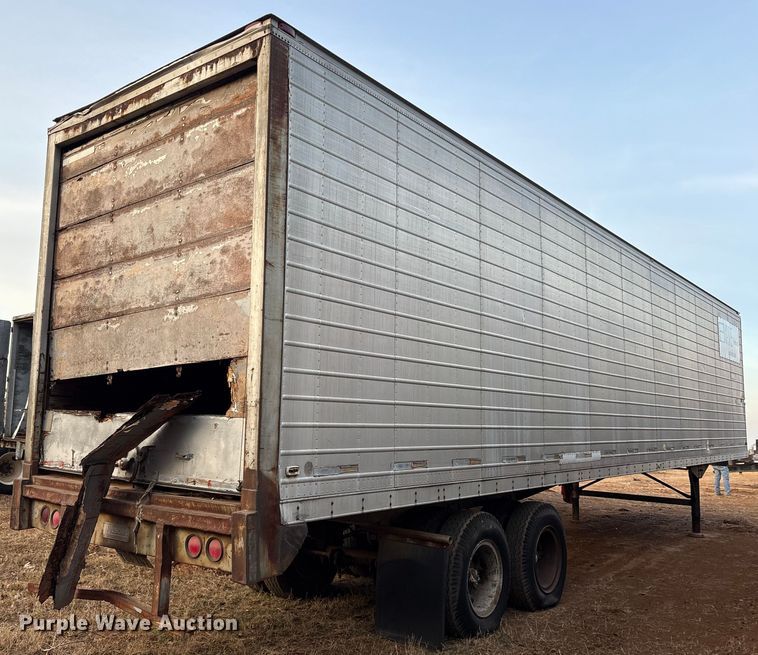 image for item DT4993 1980 Nabors dry van trailer