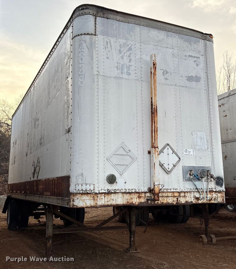 image for item DT4994 1982 Wabash dry van trailer