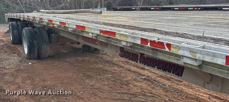 image for item DT4996 1992 Reitnouer flatbed trailer