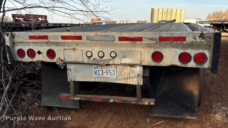 image for item DT4996 1992 Reitnouer flatbed trailer